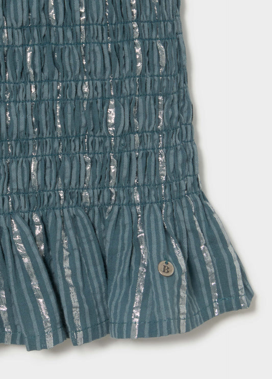 Vestido engomado tirantes