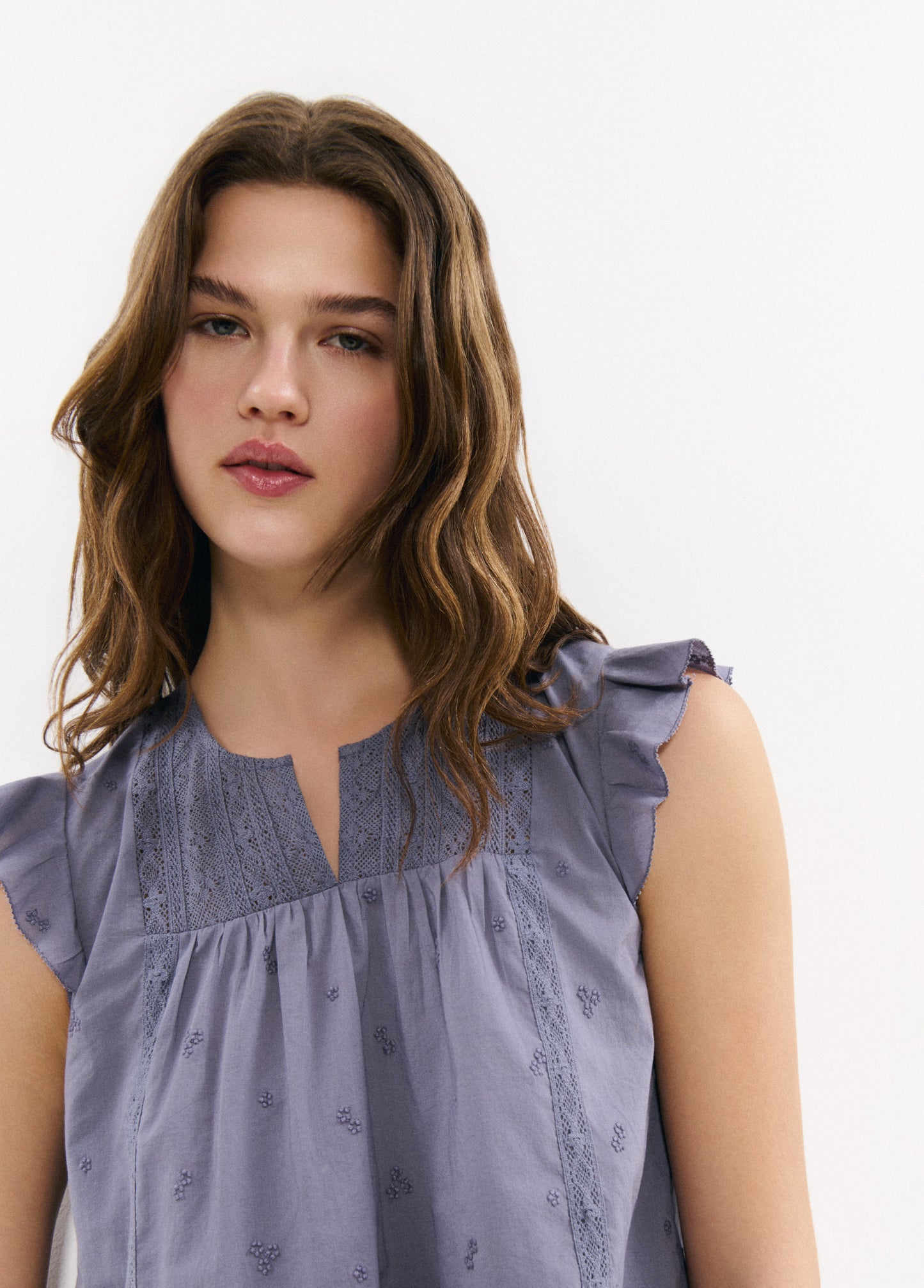 Blusa tirantes laces