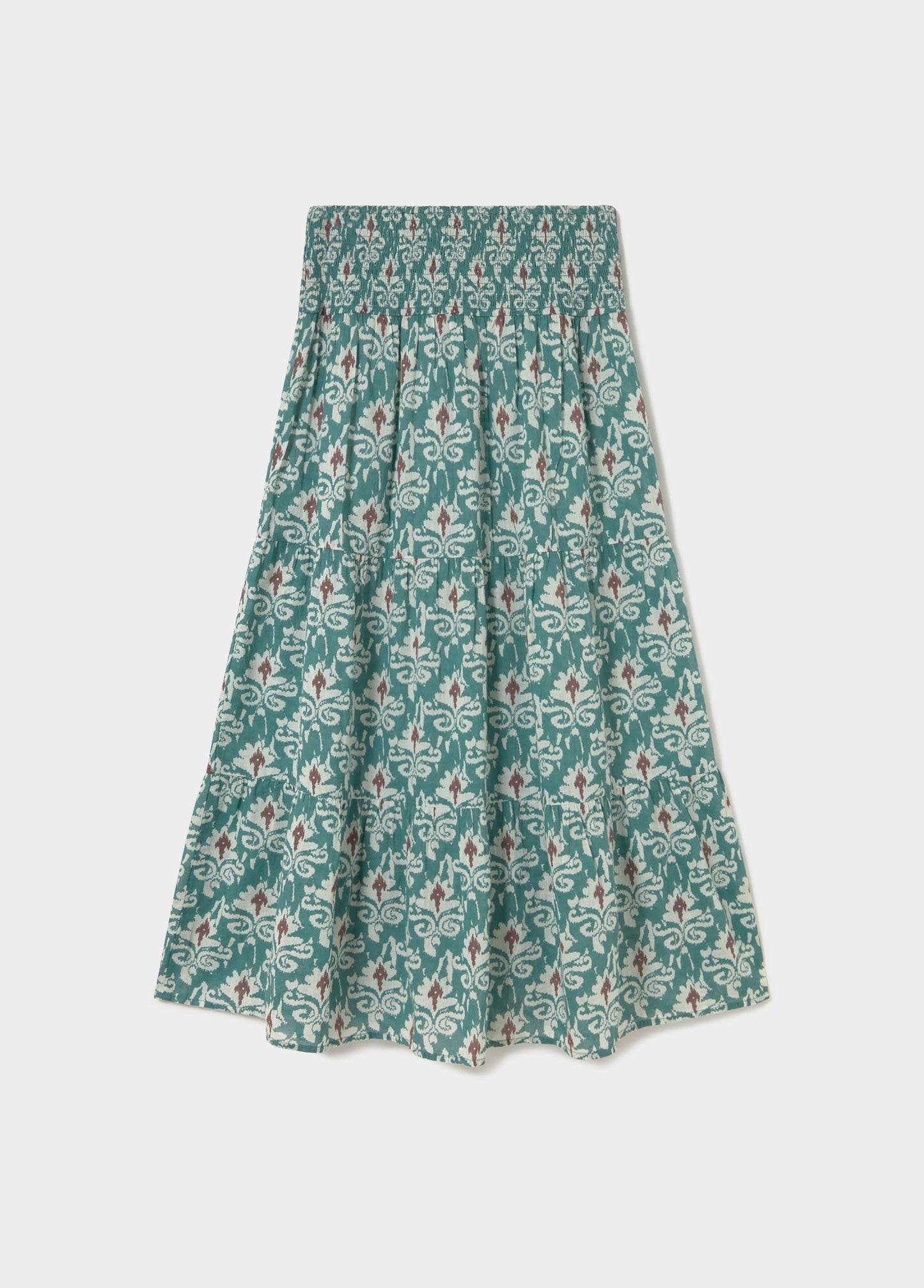 Falda larga smock