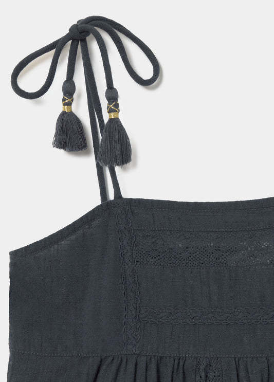 Top tirantes bordados