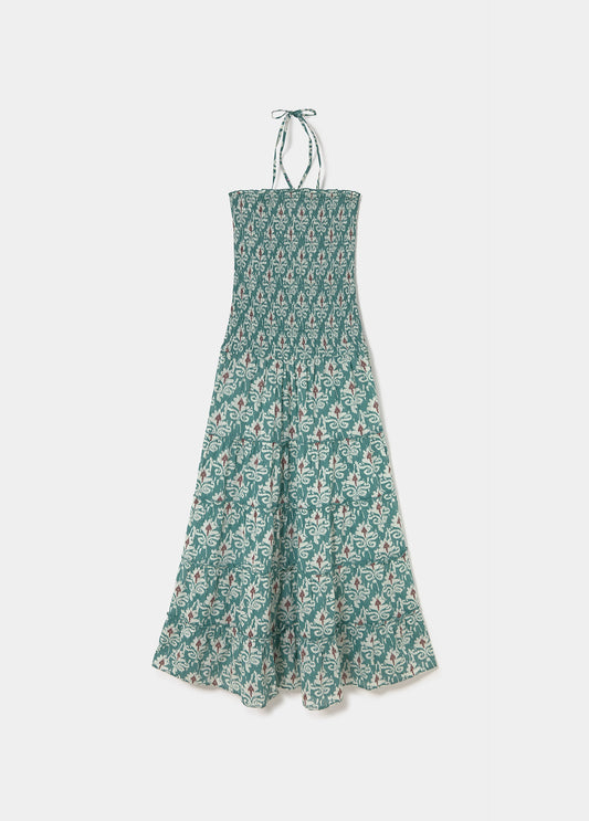 Vestido largo smock