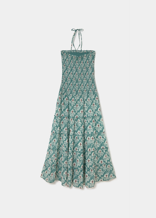 Vestido largo smock