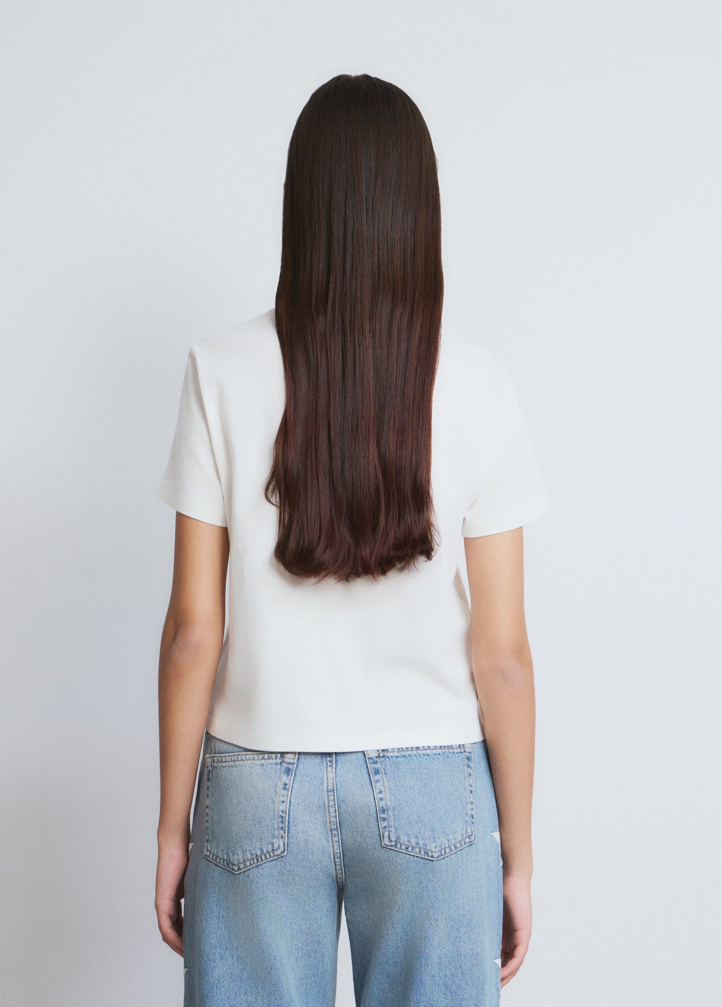 Camiseta Brownie texto glitter