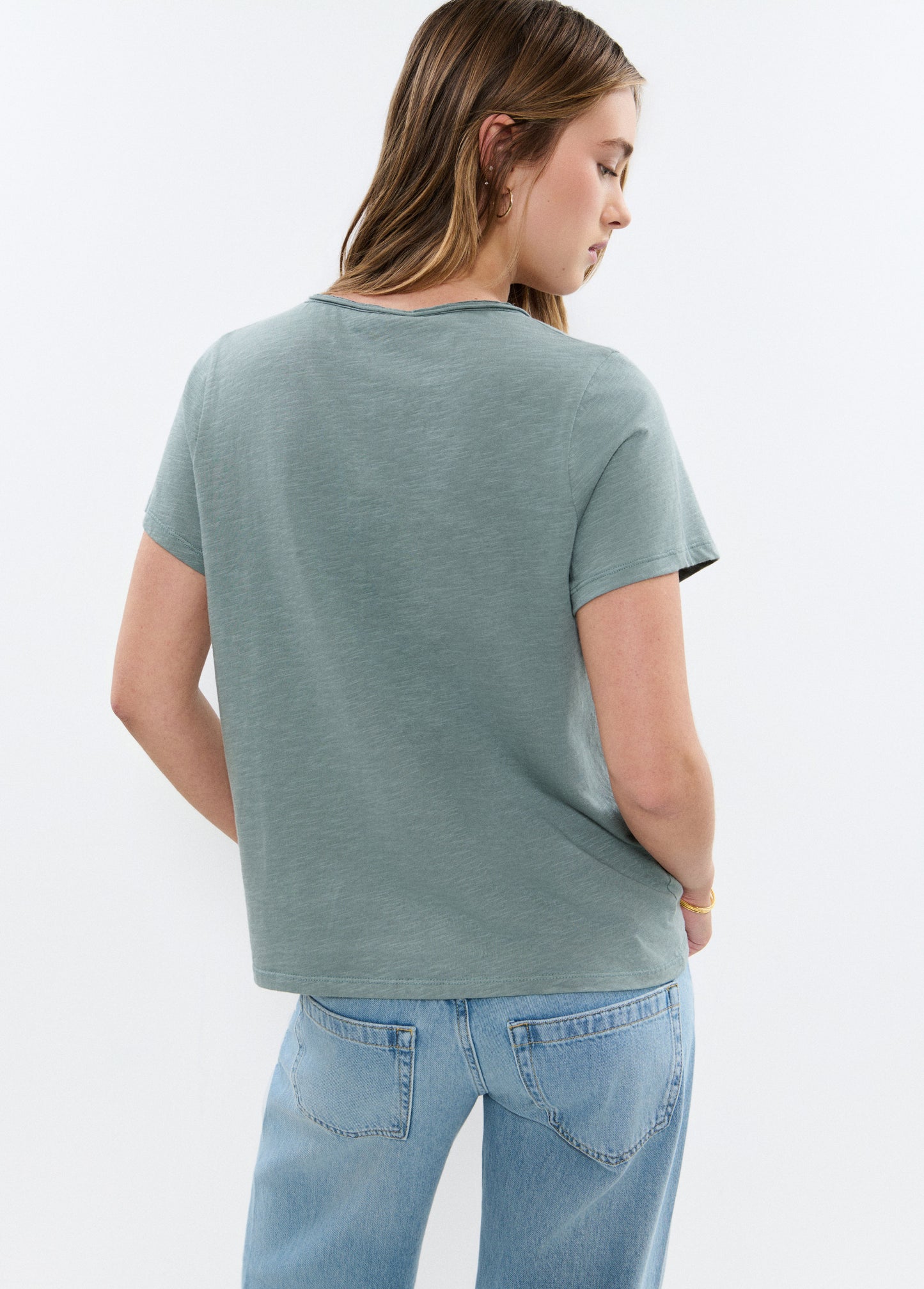 Camiseta botones