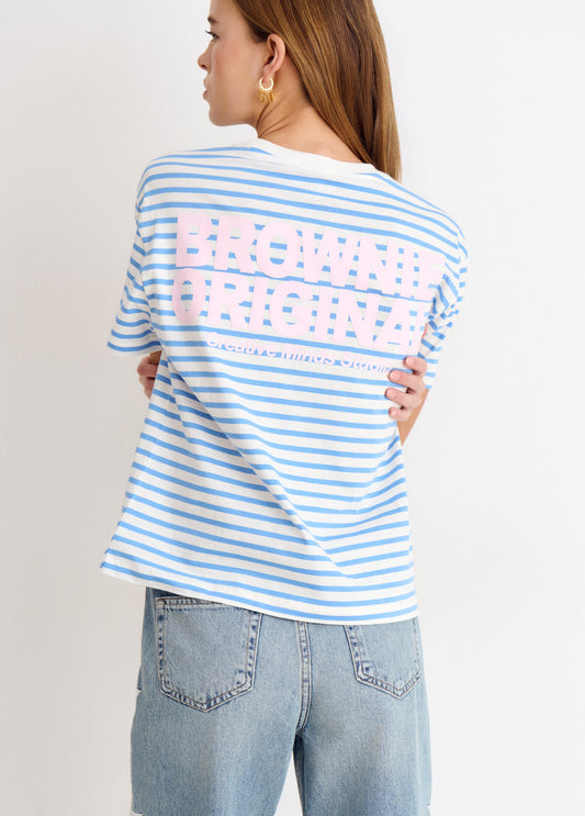 Camiseta rayas print