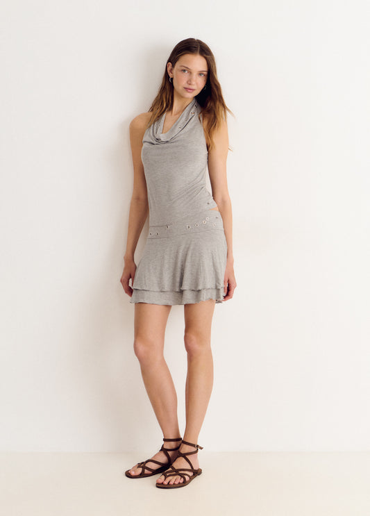 Top halter cascada