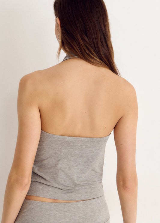 Top halter cascada