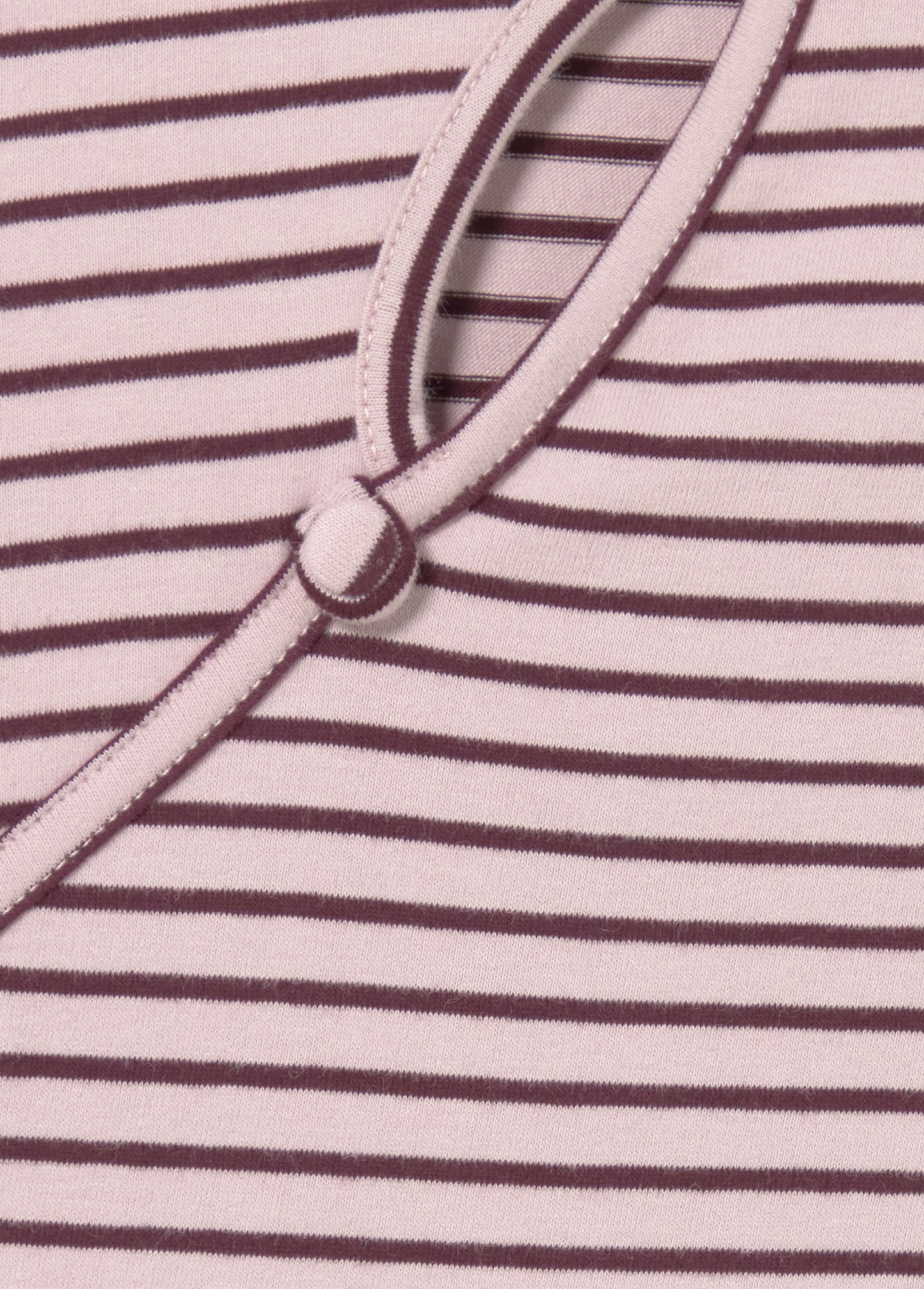 Camiseta raya tejida cuello abotonado