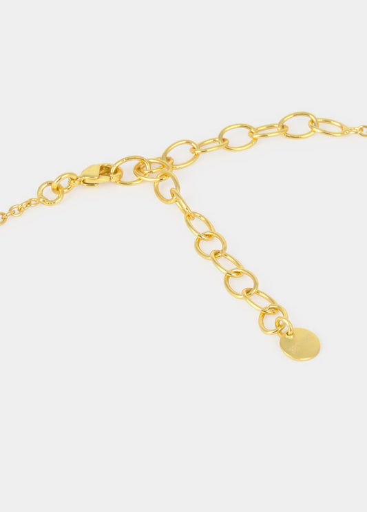 Collar monedas grandes