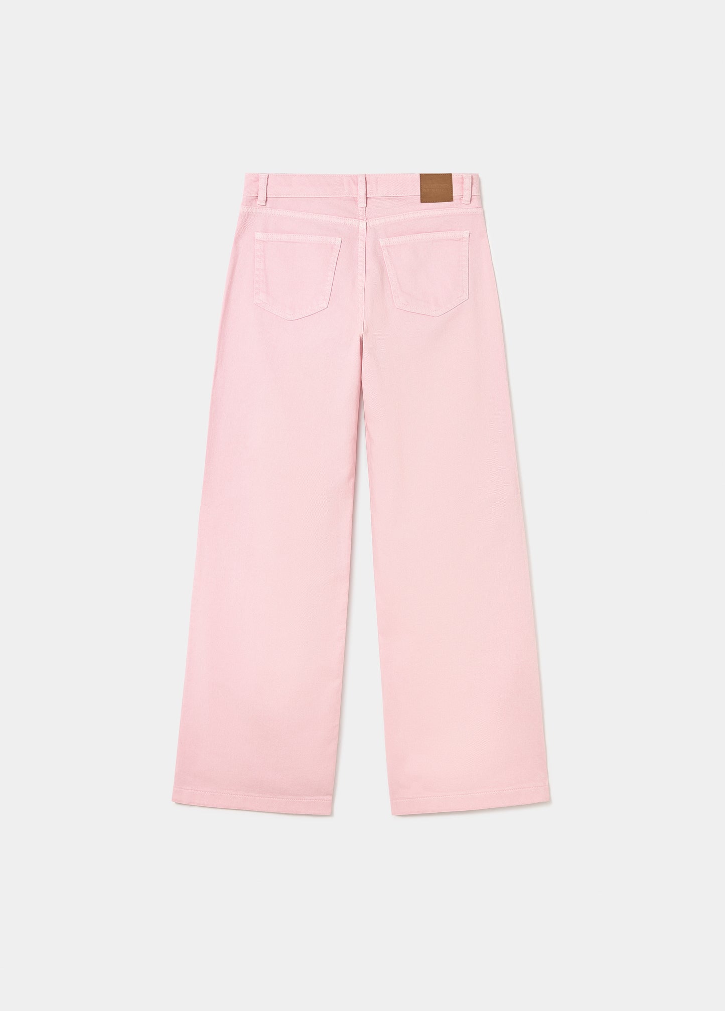 Pantalón culotte bolsillos frontales