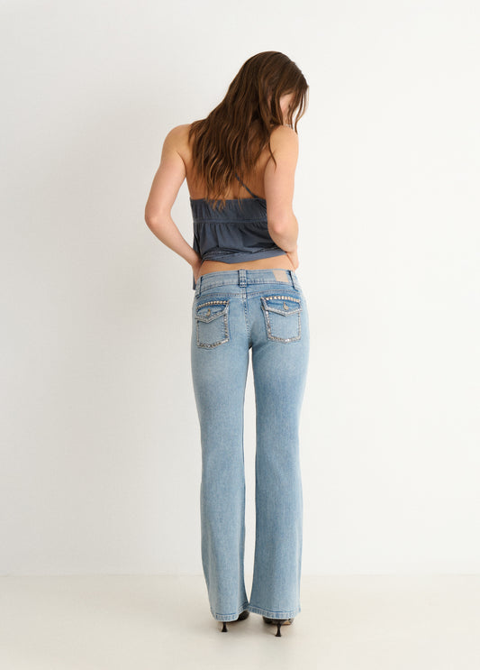 Jeans detalles bolsillos