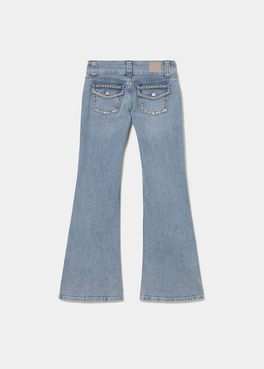 Jeans detalles bolsillos