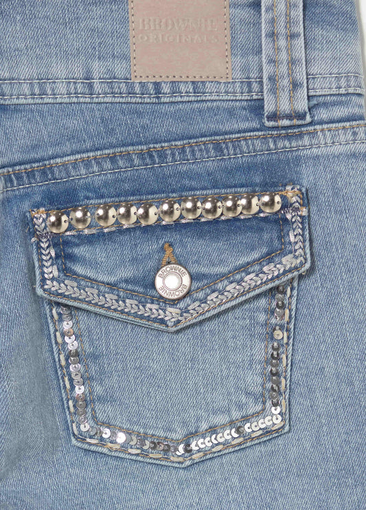 Jeans detalles bolsillos