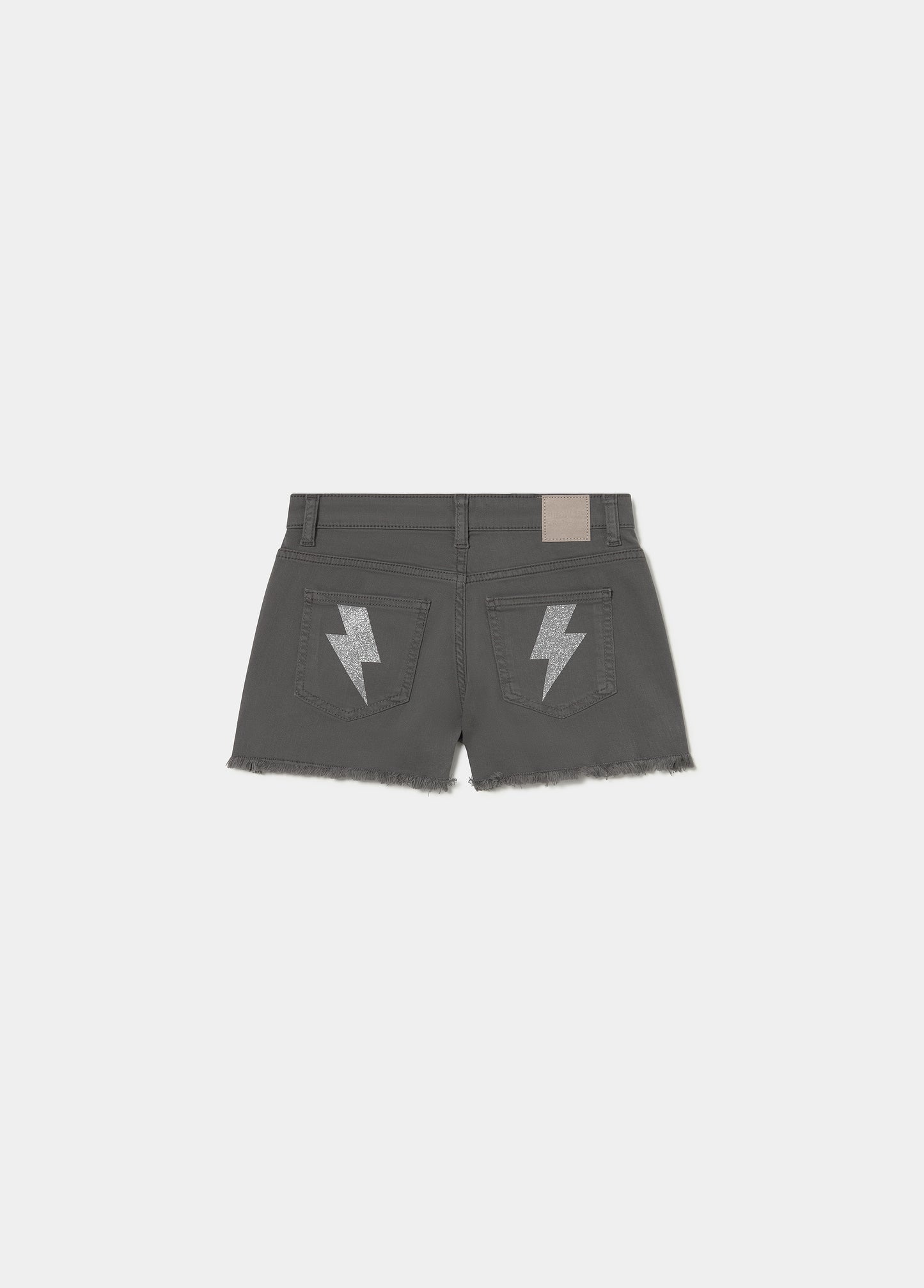 Short patch glitter