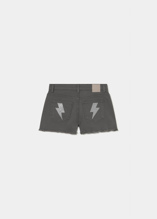 Short patch glitter