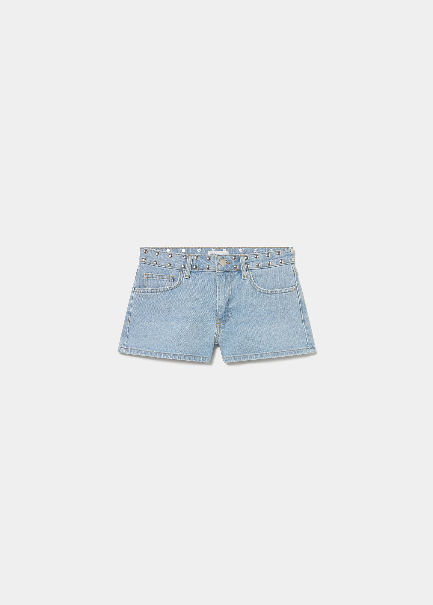 Glitter studded shorts