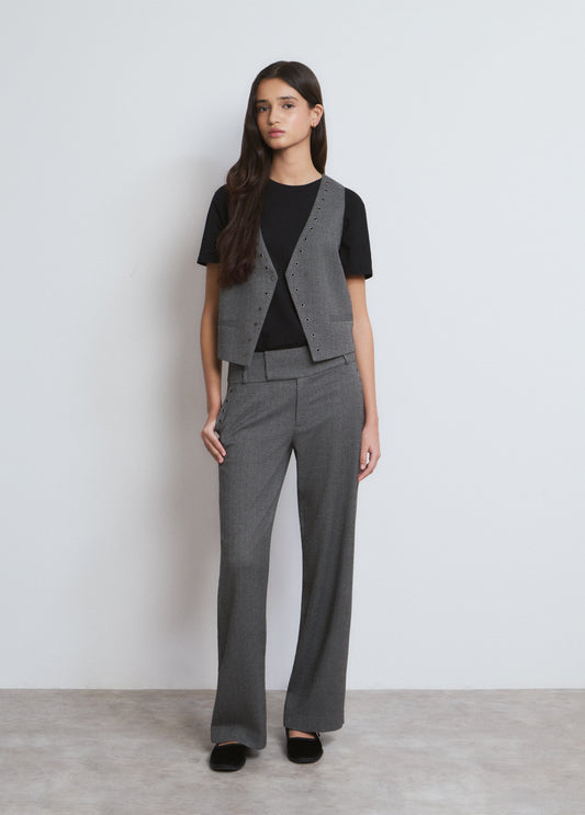 Pantalon espiga eyelets