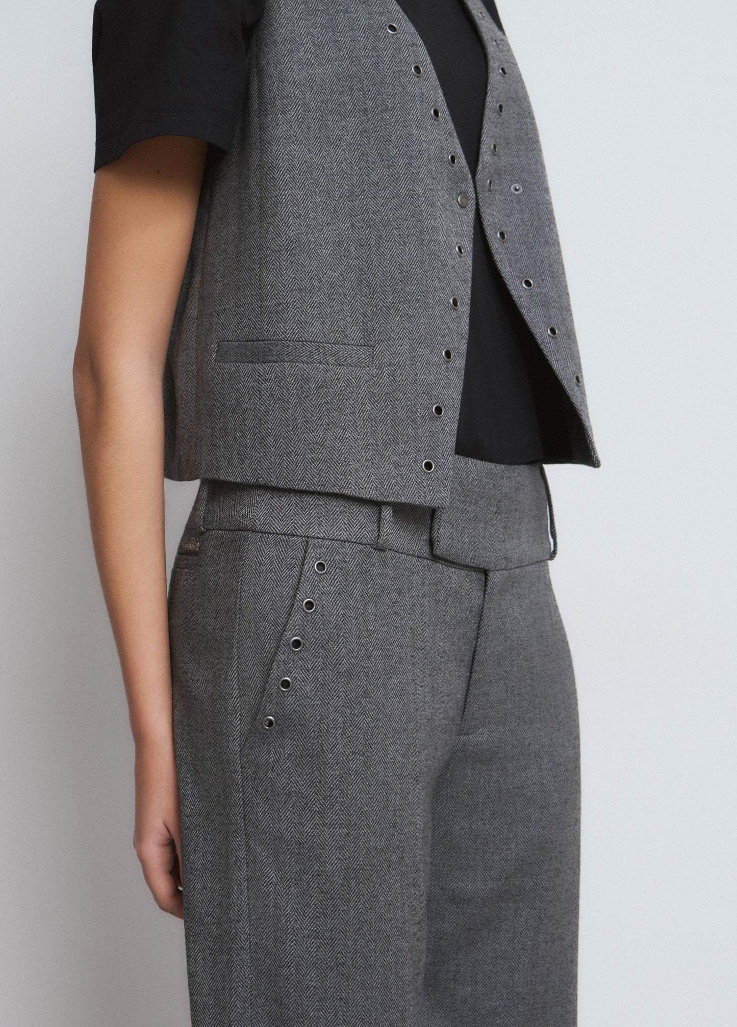 Pantalon espiga eyelets
