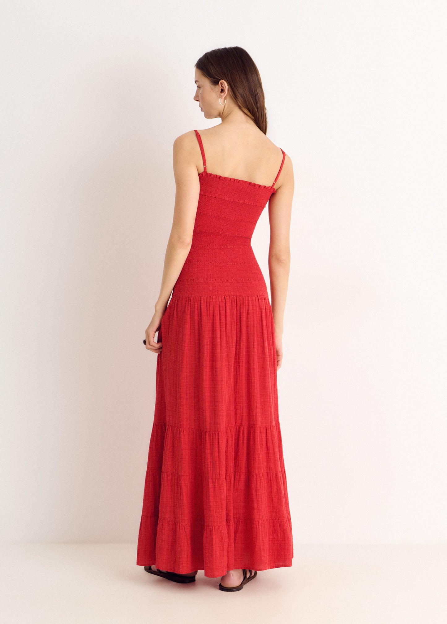 Vestido largo tirantes