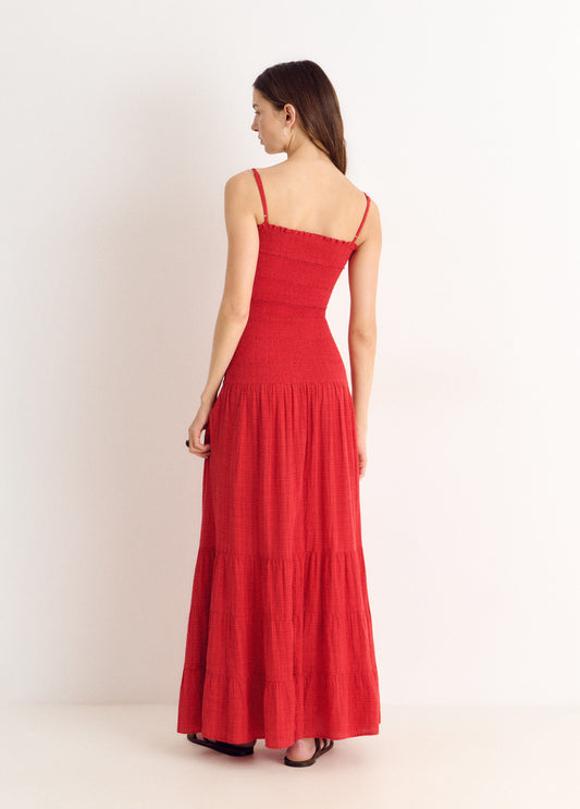 Vestido largo tirantes