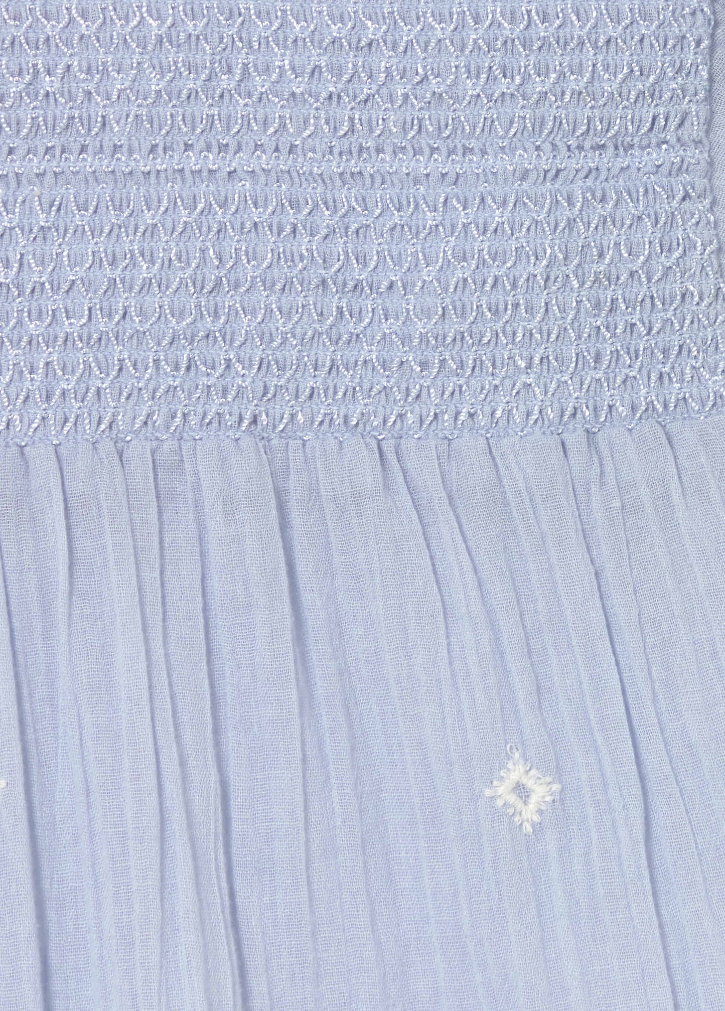 Blusa smock bordados