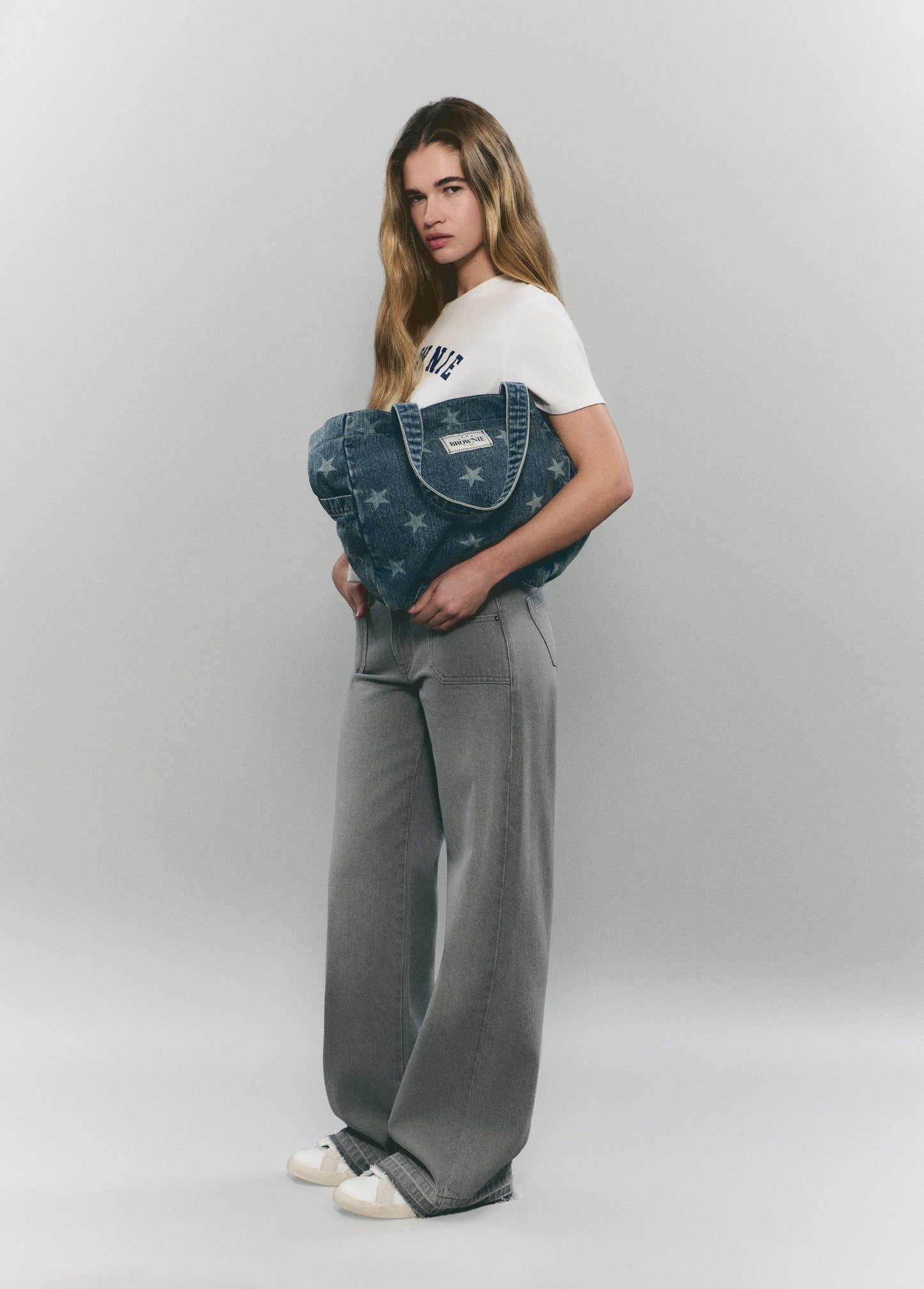 Jeans culotte bajo