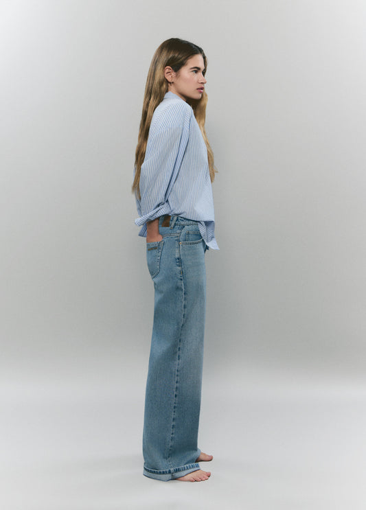 Jeans relaxed básicos