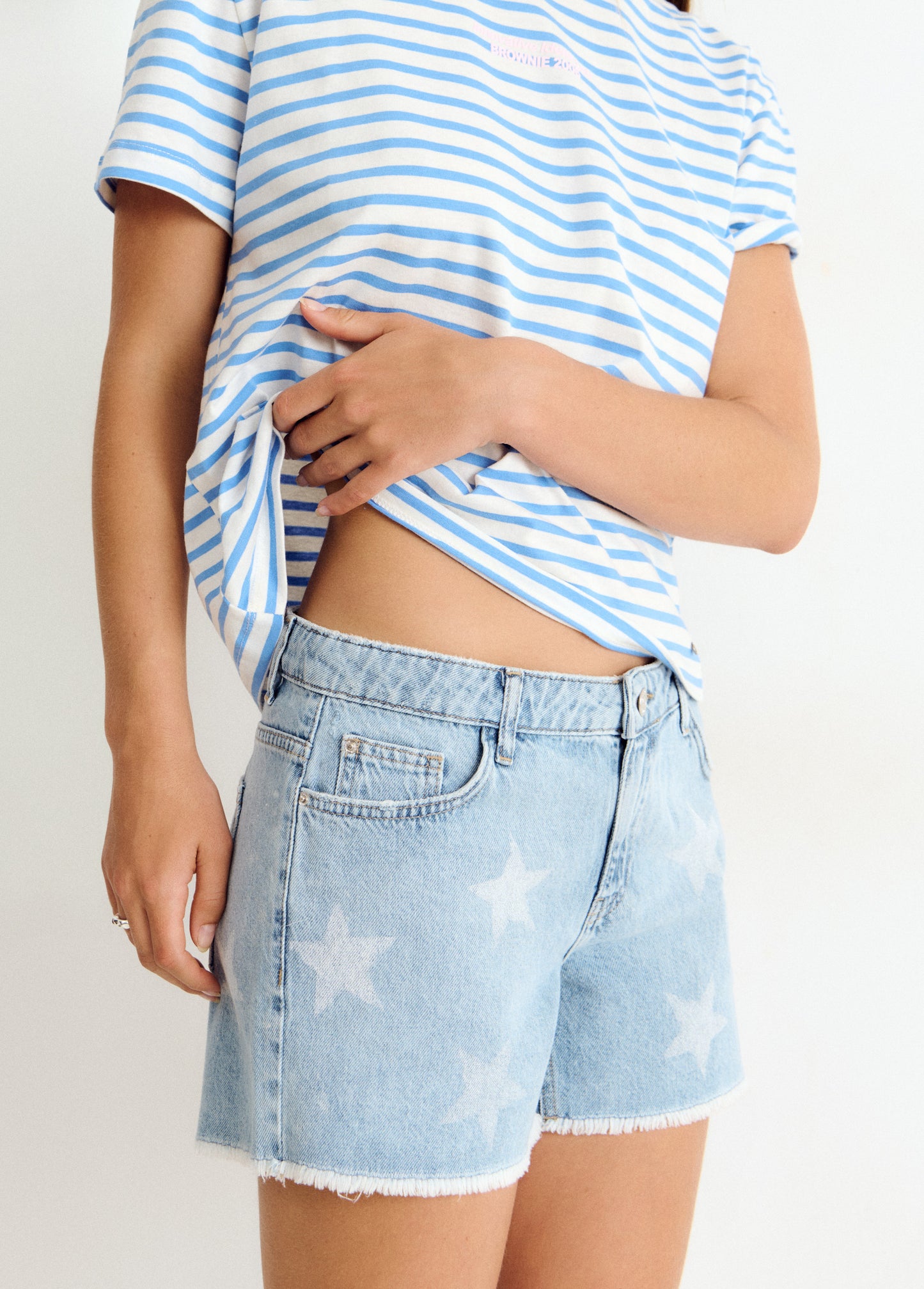Short con print