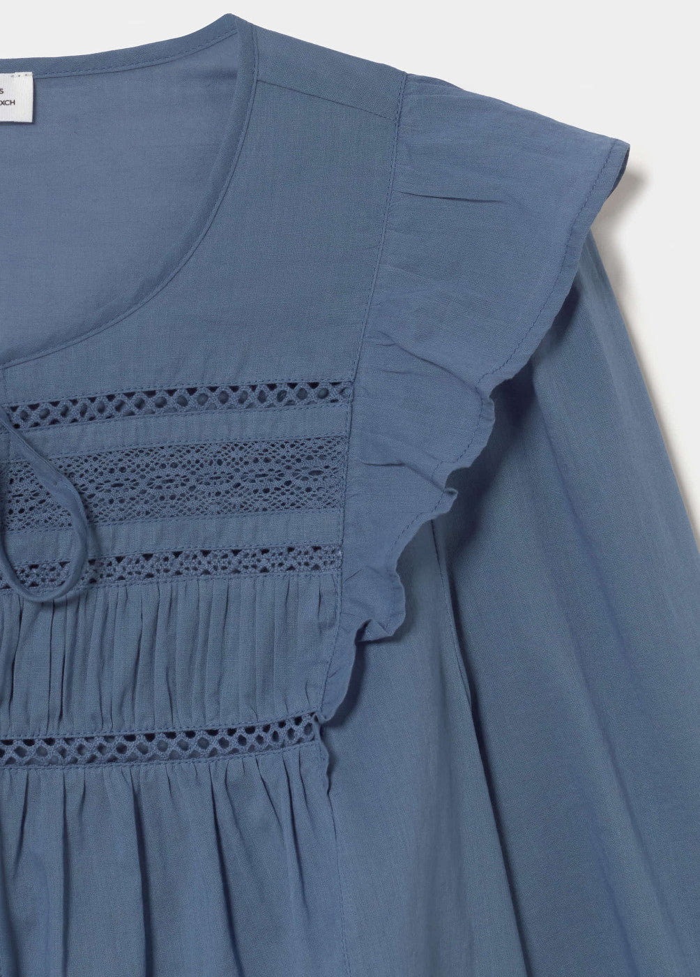 Blusa volantes ml laces