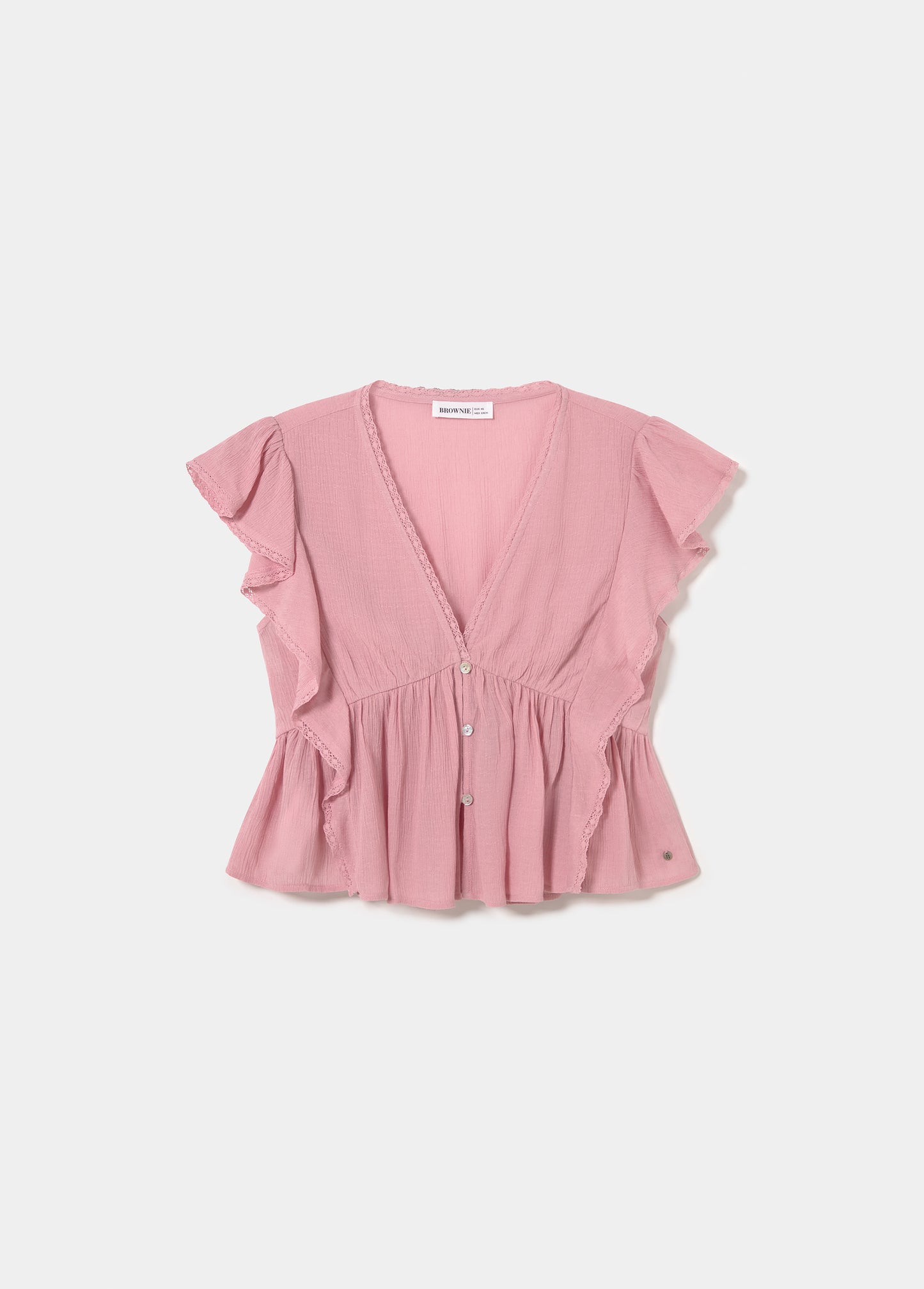 Blusa volantes