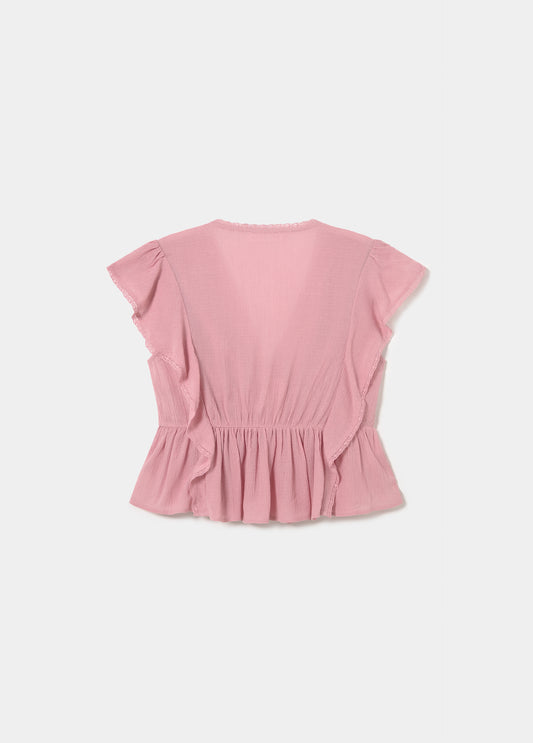 Blusa volantes