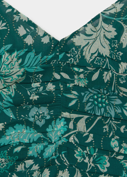Vestido mini lentejuelas