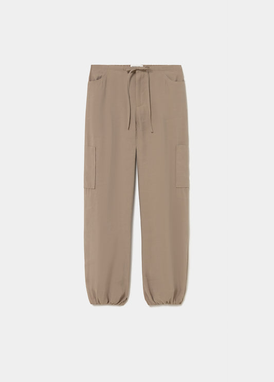 Pantalón fluido bombacho