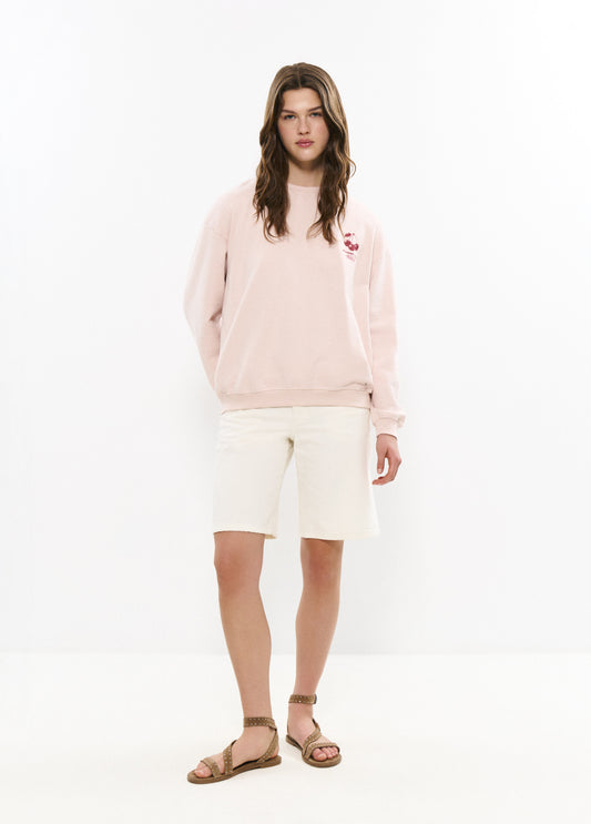 Sudadera print glitter