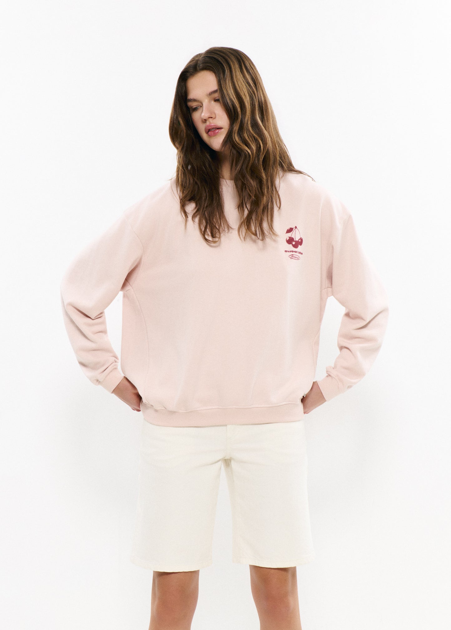 Sudadera print glitter