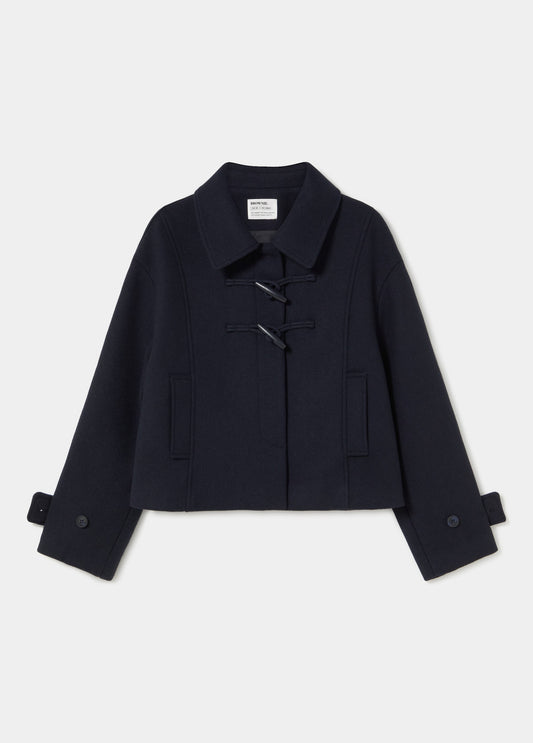 Abrigo corto alamares