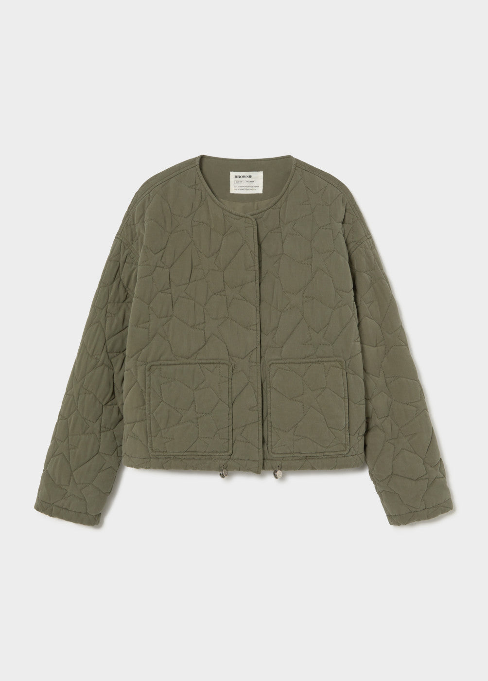 Cazadora estrellas kaki