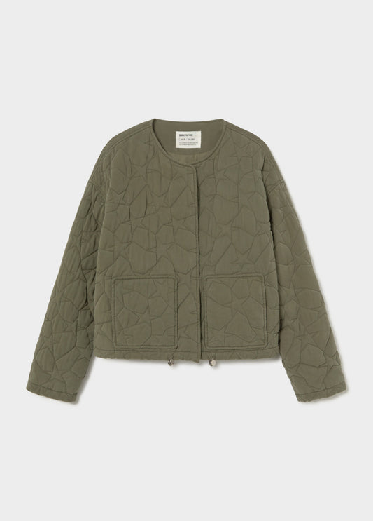 Cazadora estrellas kaki