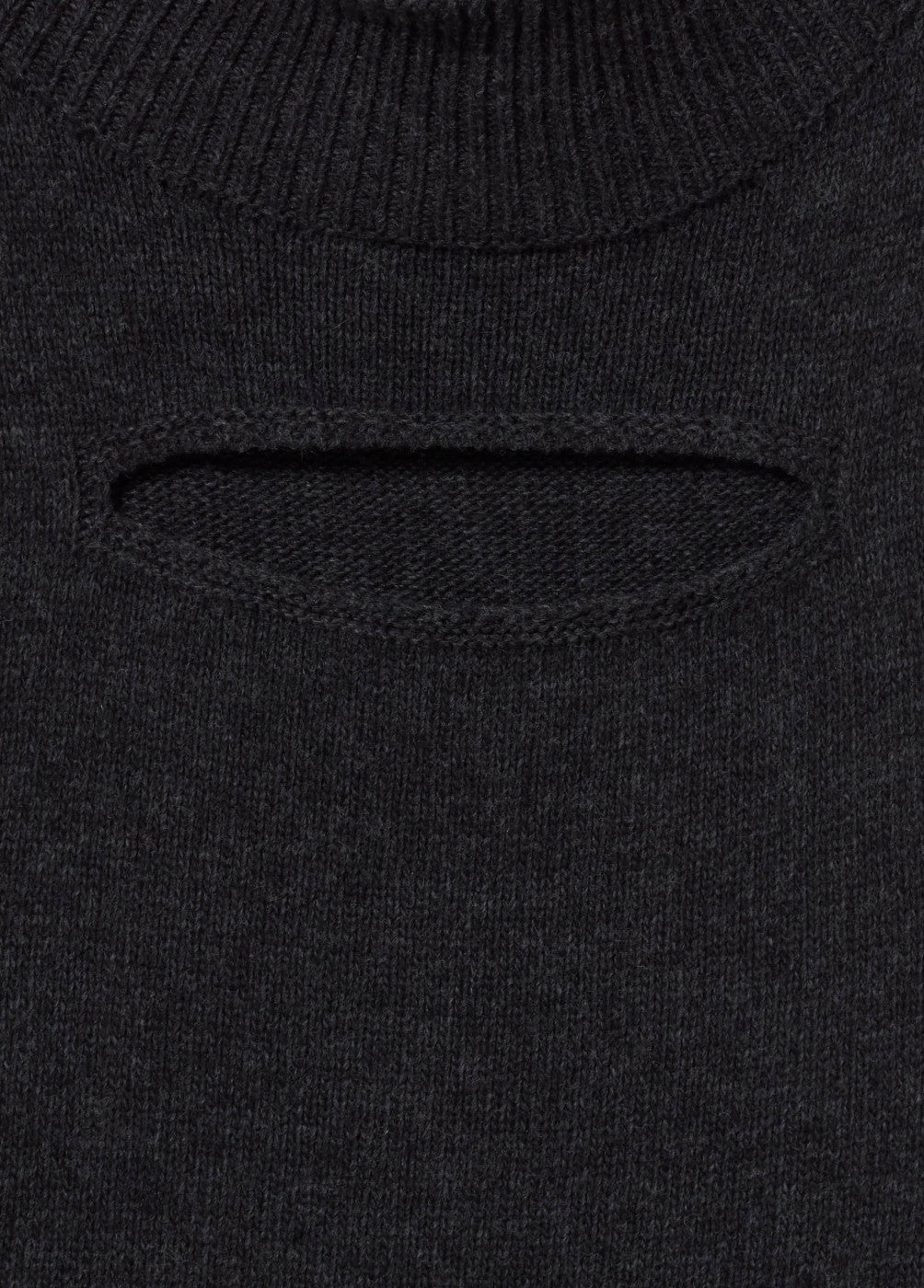 Top cut-out gris