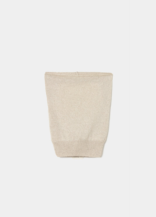 Top halter cuello cascada