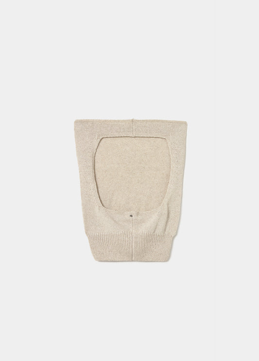 Top halter cuello cascada