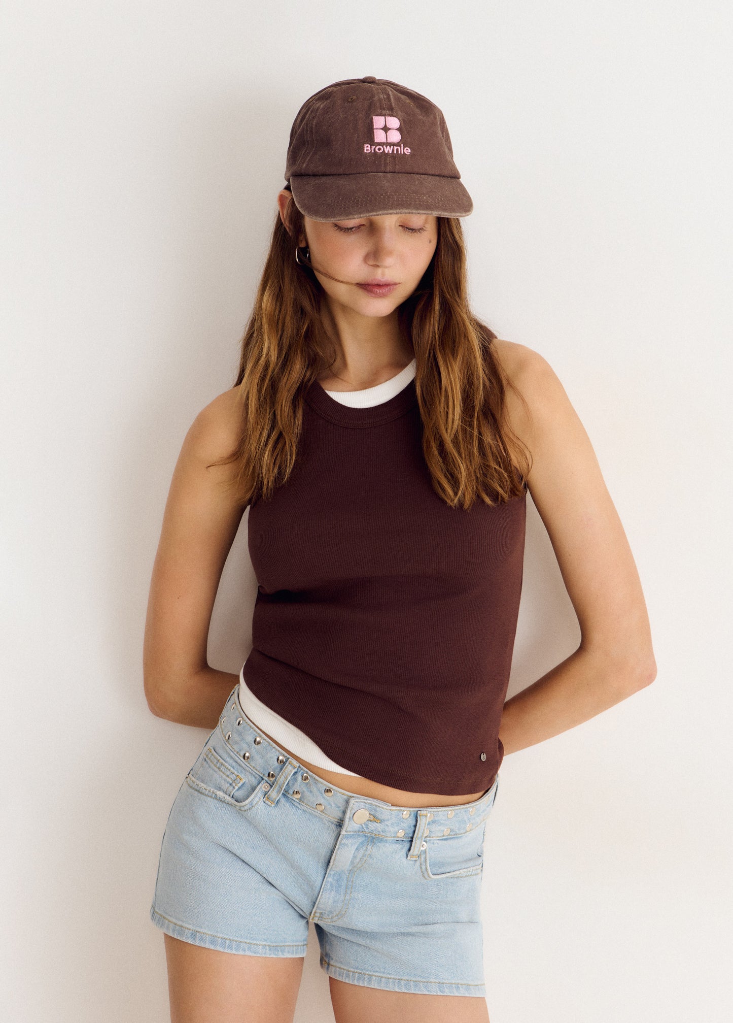 Brownie logo cap