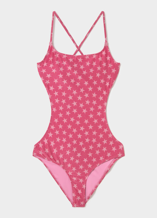 Banador cut out estrellas hilo met