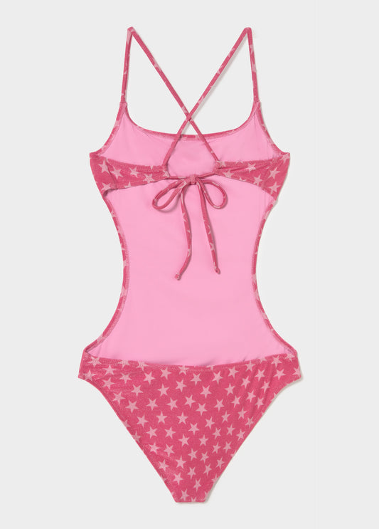 Banador cut out estrellas hilo met