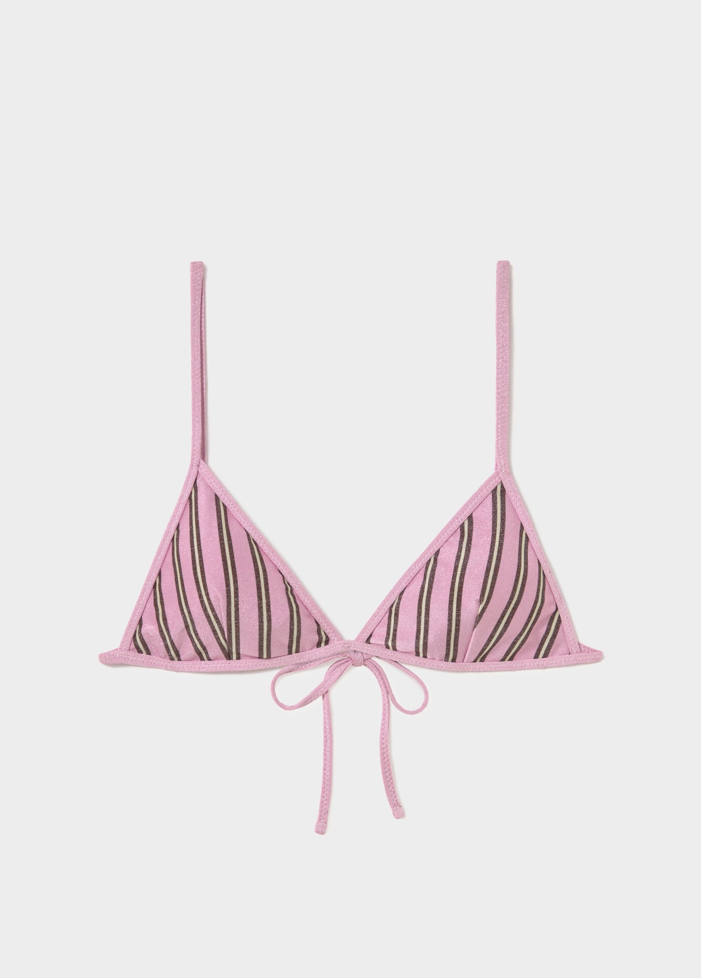 Top bikini raya con lurex