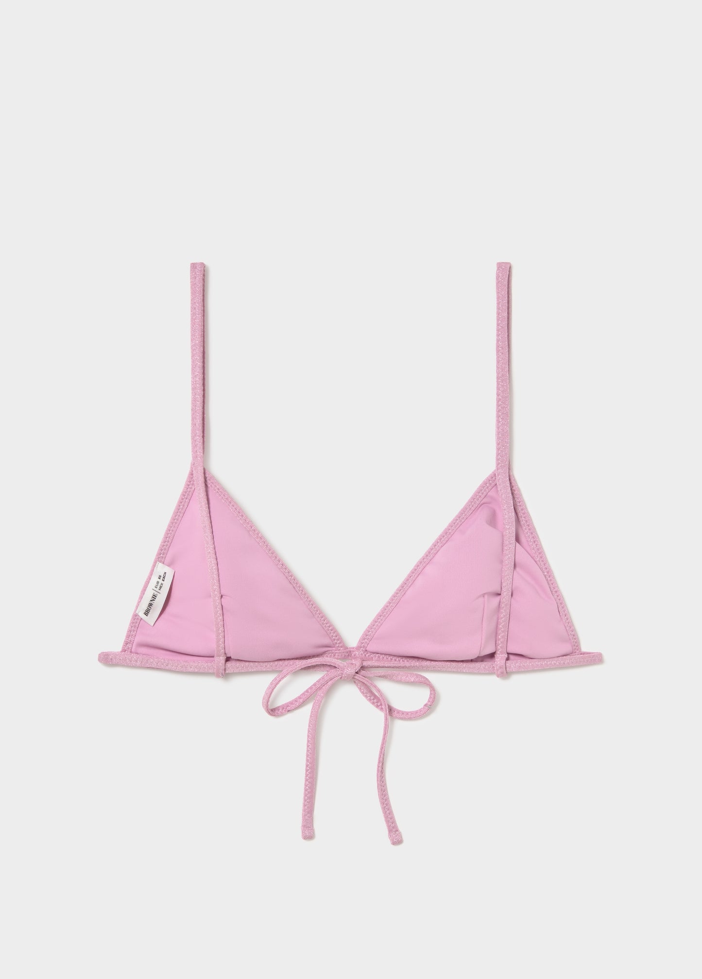 Top bikini raya con lurex