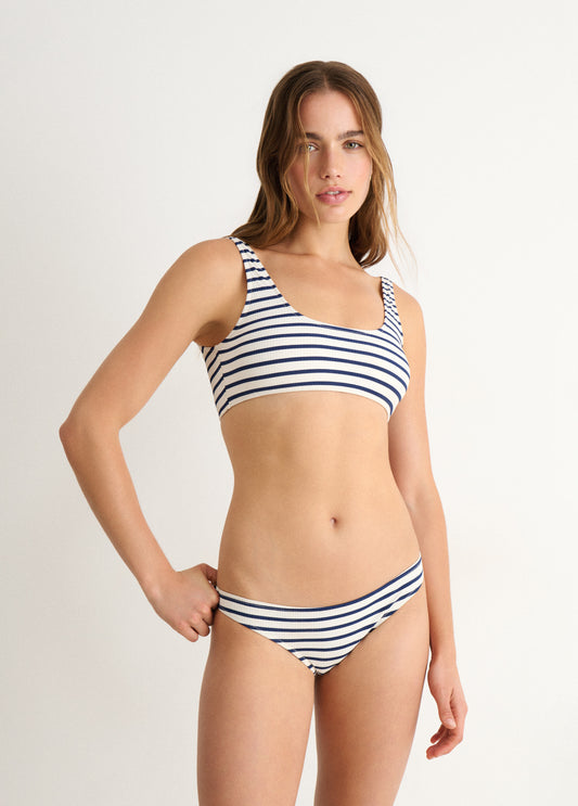 Braguita bikini raya tejida marinera
