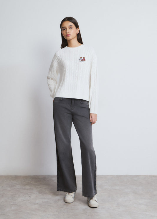 Jersey trenzas perritos