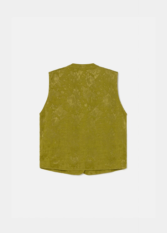 Top jacquard satinado