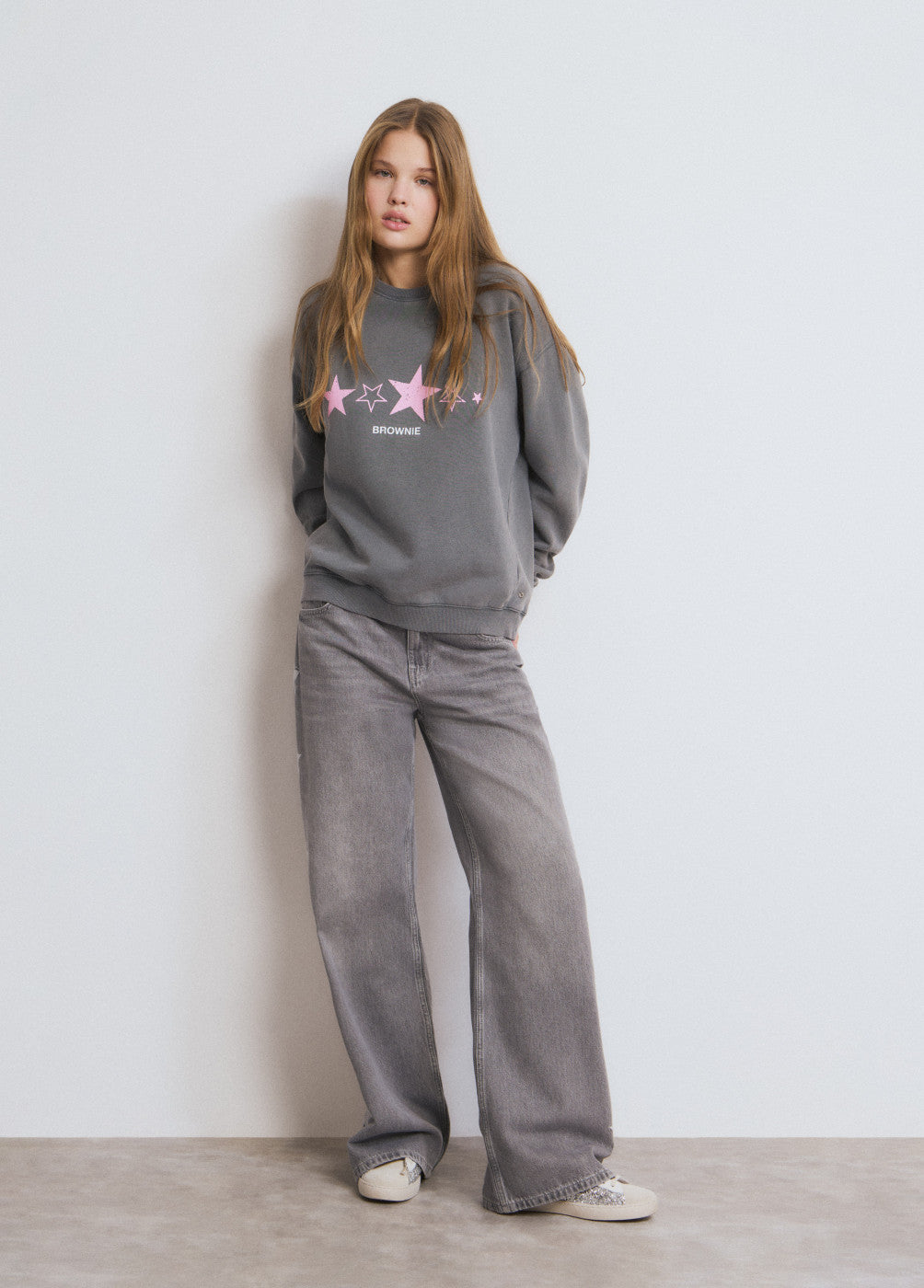 Sudadera logo estrellas